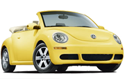 VW Beetle Cabrio car rental rodos