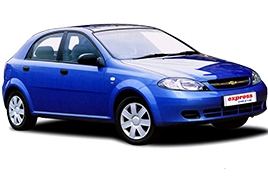 Chevrolet Lacetti Automatic rent a car rhodes